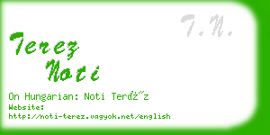 terez noti business card